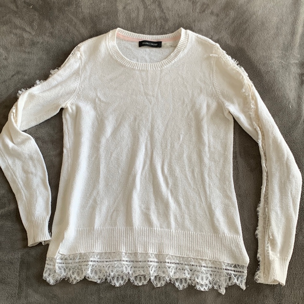 Women’s white sweater